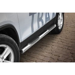 Marchepieds Chevrolet Trax (2013 -) - Latéraux avec revêtement en plastique anti-dérapant -