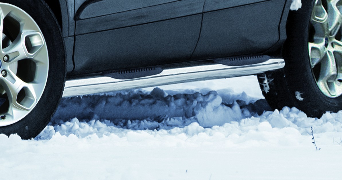 Marchepieds Ford Kuga (2013 - 2017) - Latéraux avec revêtement en plastique anti-dérapant -