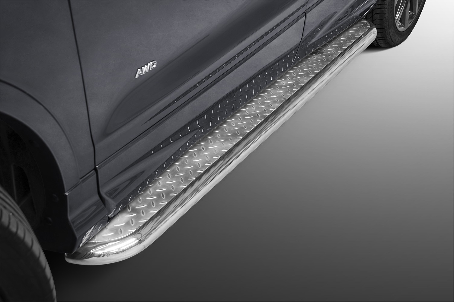 Marchepieds Ford Kuga (2017 -) - Plat Avec Plaque Anti Dérapante -