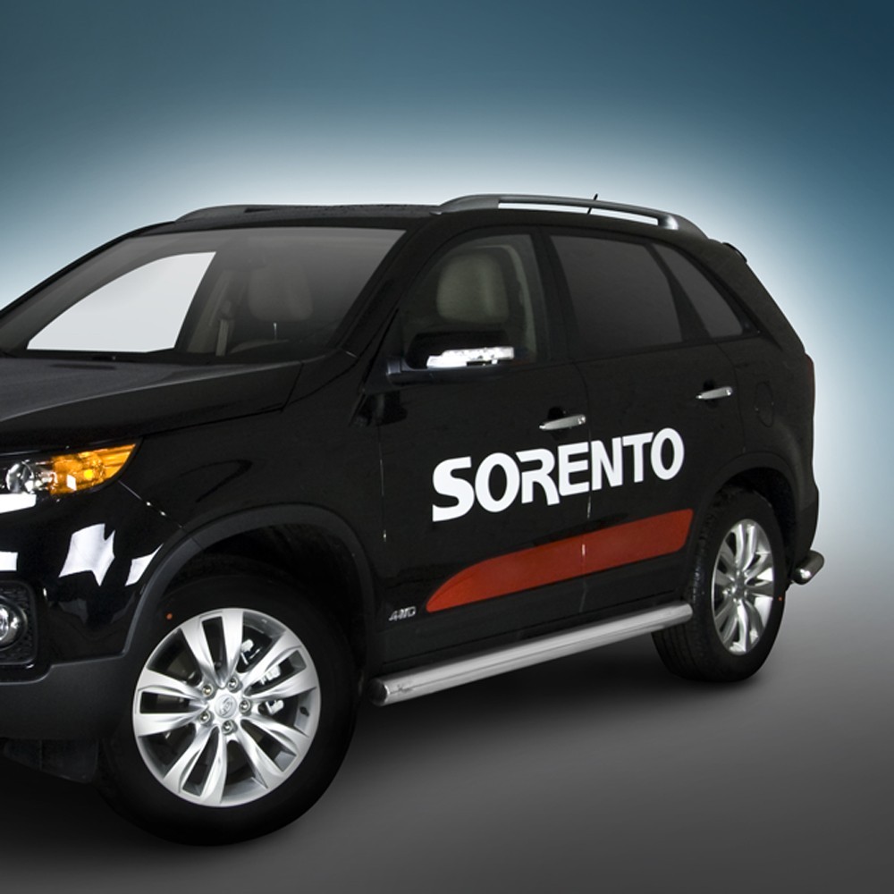 Marchepieds Kia Sorento (2010-2012) - Rond Latéraux -