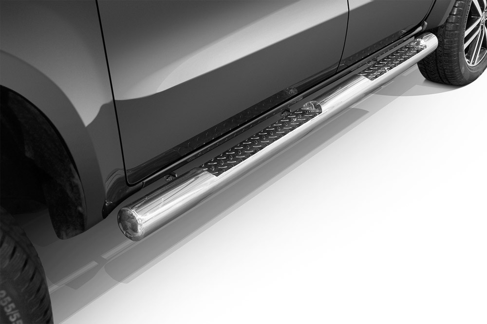 Marchepieds Mercedes X-Class (2017-) - Latéraux Profilé (100 mm)-