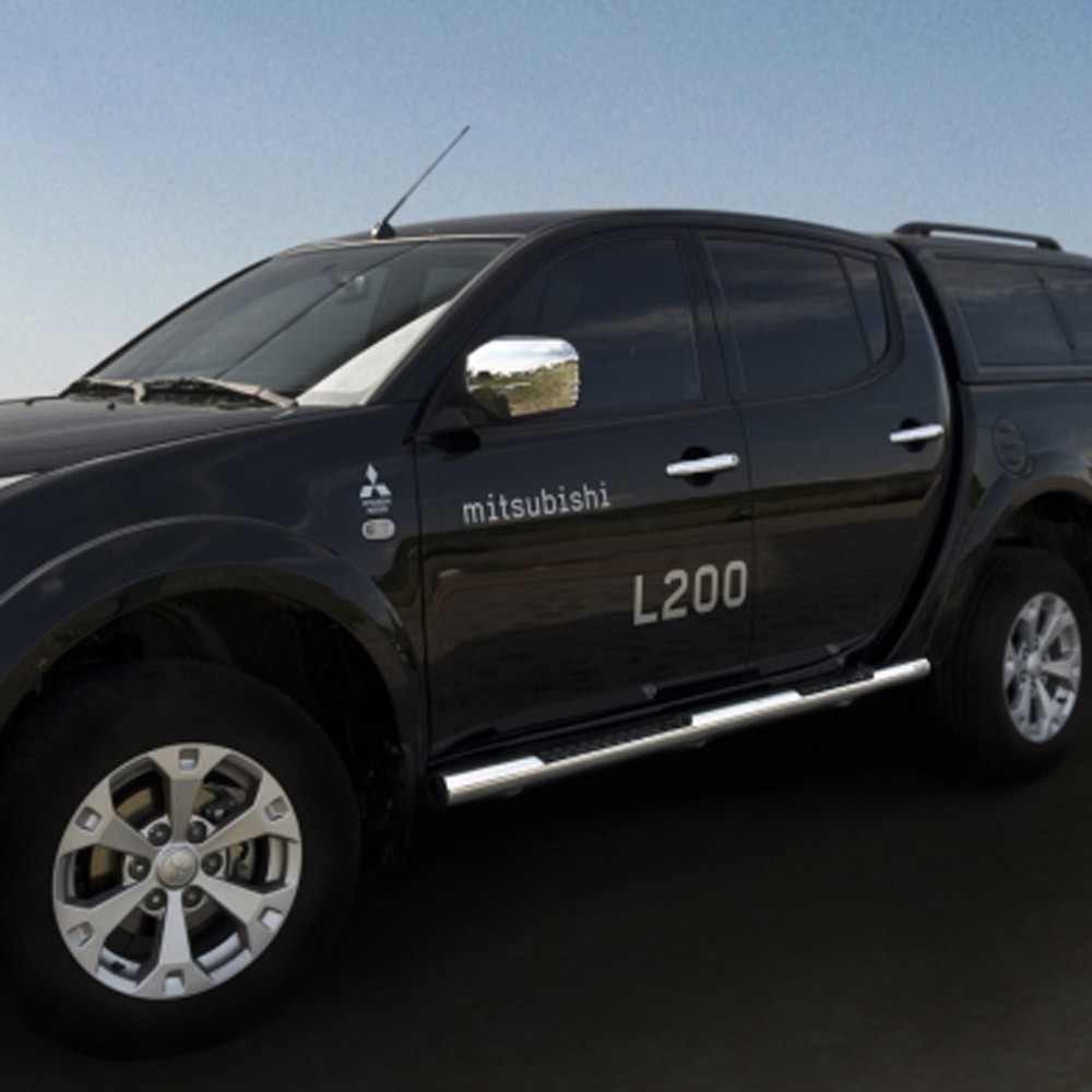 Marchepieds Mitsubishi L200 (2007-2009) - Latéraux Profilé -