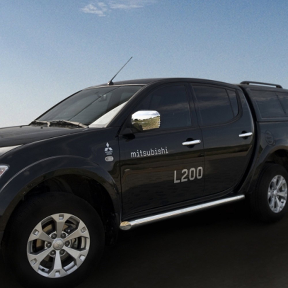 Marchepieds Mitsubishi L200 (2007-2009) - Rond Latéraux -