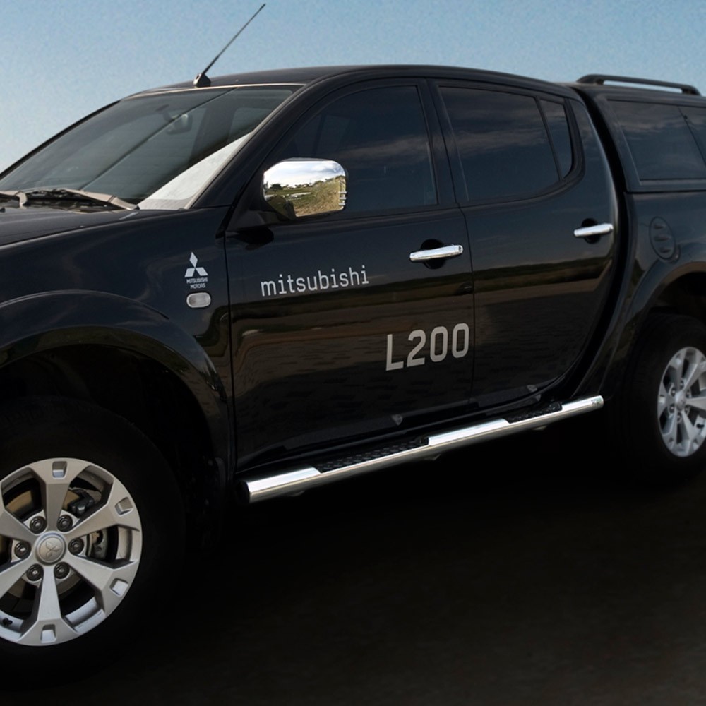 Marchepieds Mitsubishi L200 (2009-2015) - Latéraux Profilé -