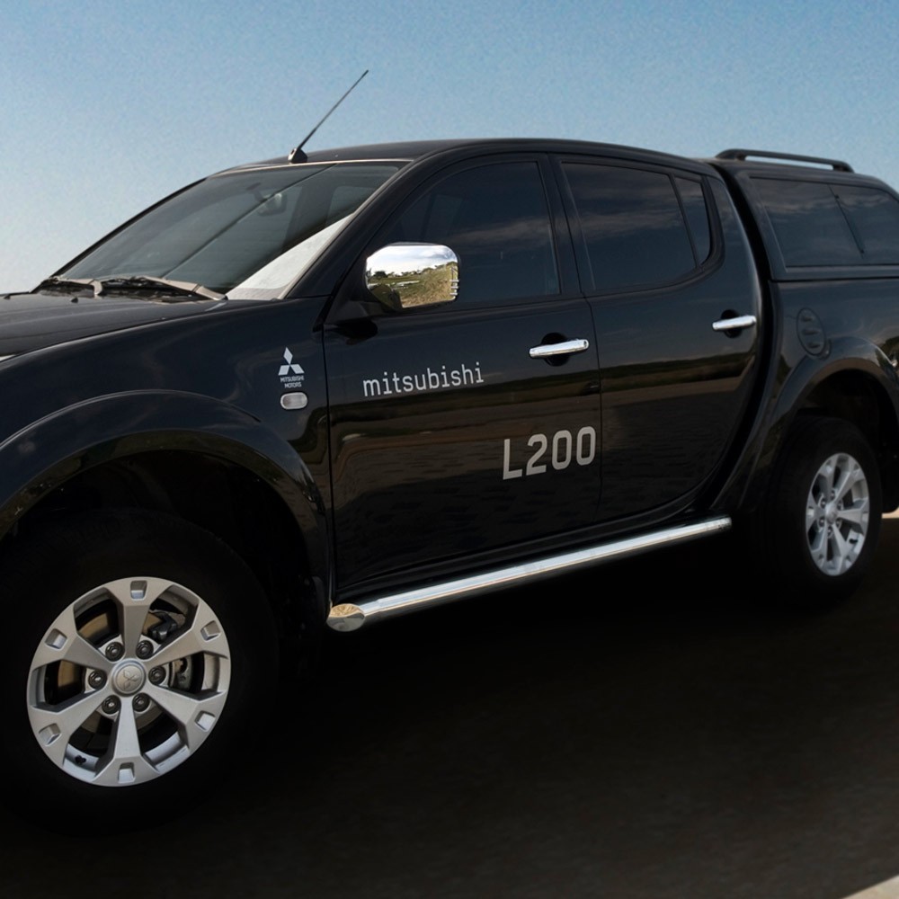 Marchepieds Mitsubishi L200 (2009-2015) - Rond Latéraux -