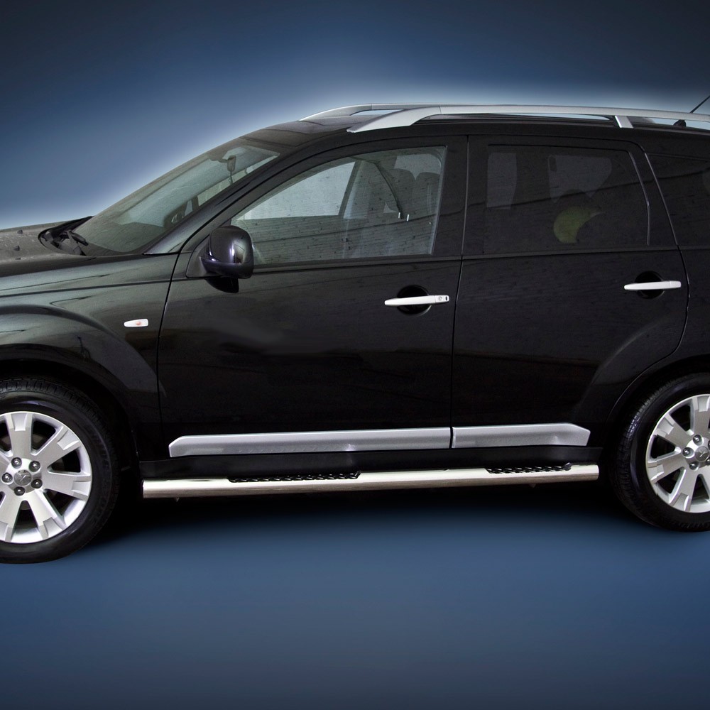 Marchepieds Mitsubishi Outlander (2007-2010) - Latéraux Profilé -