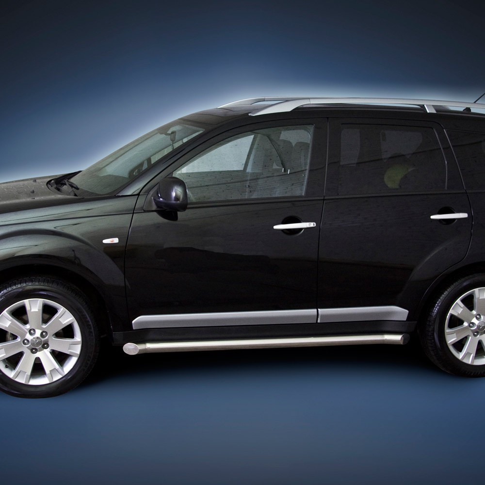 Marchepieds Mitsubishi Outlander (2007-2010) - Rond Latéraux -