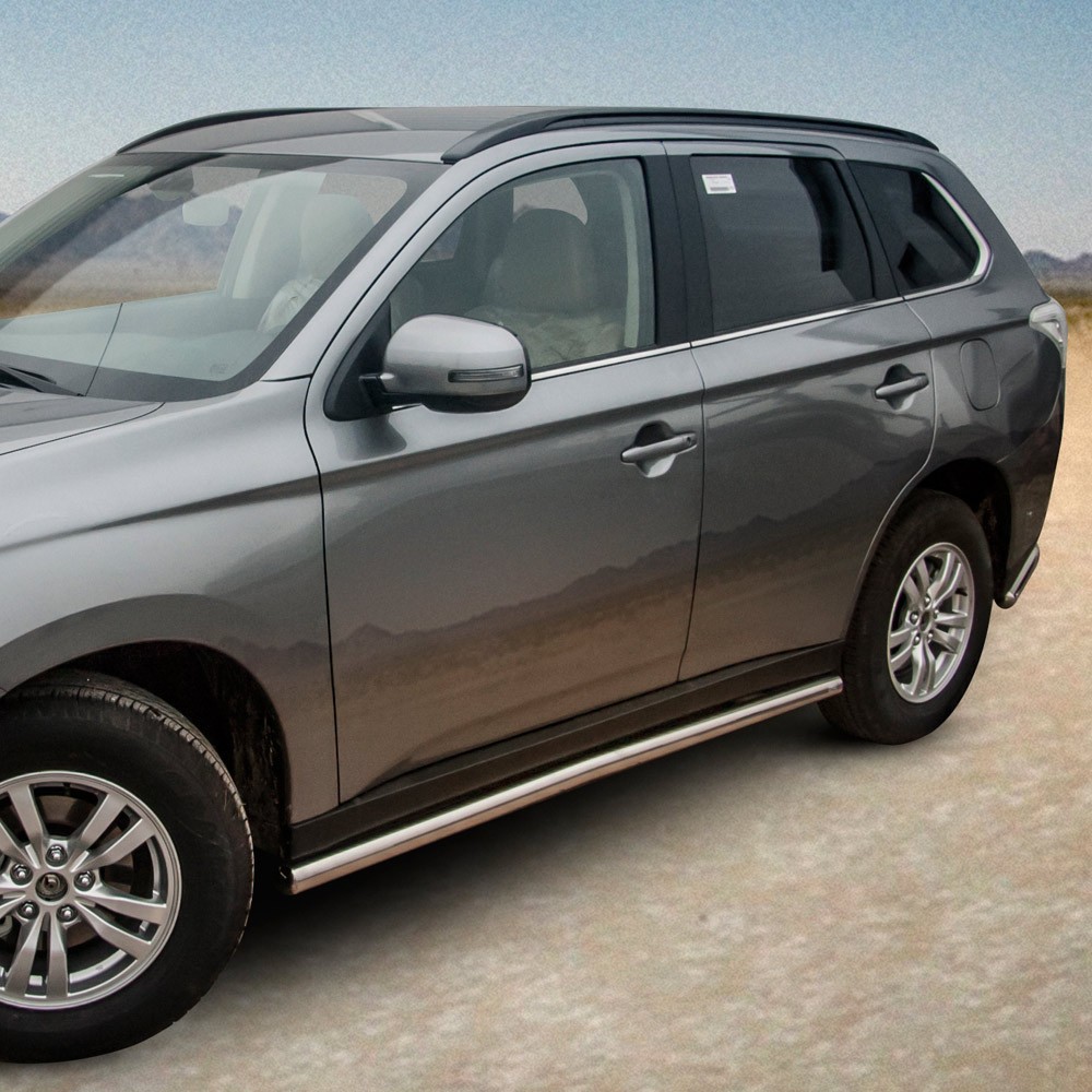 Marchepieds Mitsubishi Outlander (2012-2015) - Rond Latéraux -