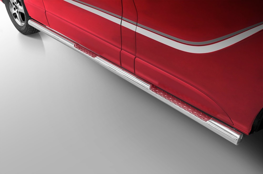 Marchepieds Opel Vivaro L2 Long (2014 -) - Latéraux Profilé sur VIVARO avec un empattement de 3498 mm -