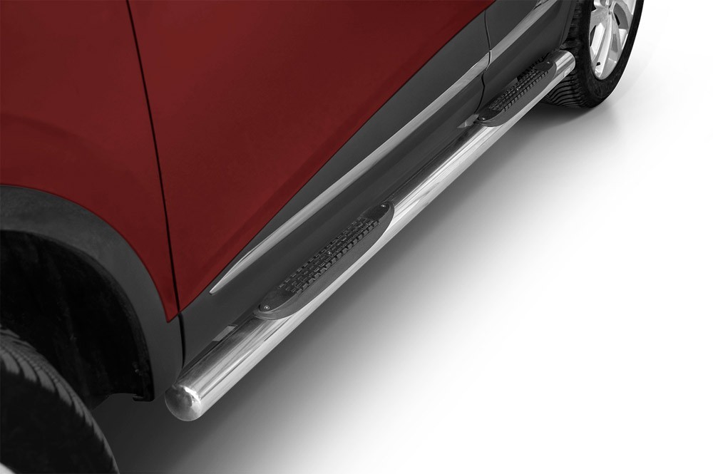 Marchepieds Renault Kadjar (2016 -) - Latéraux avec revêtement en plastique anti-dérapant -