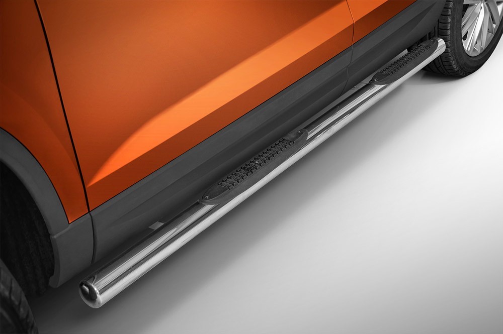 Marchepieds Seat Ateca (2016 -) - Latéraux avec revêtement en plastique anti-dérapant -