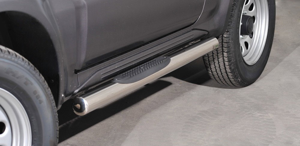 Marchepieds Suzuki Jimny (2005-2012) - Latéraux avec revêtement en plastique anti-dérapant -