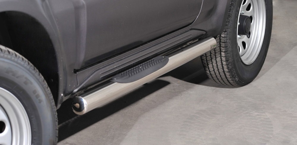 Marchepieds Suzuki Jimny (2012-) - Latéraux avec revêtement en plastique anti-dérapant -