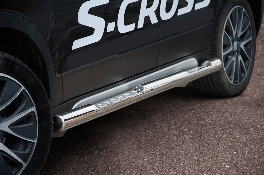 Marchepieds Suzuki SX4 S-CROSS (2013 - 2016) - Latéraux Profilé -