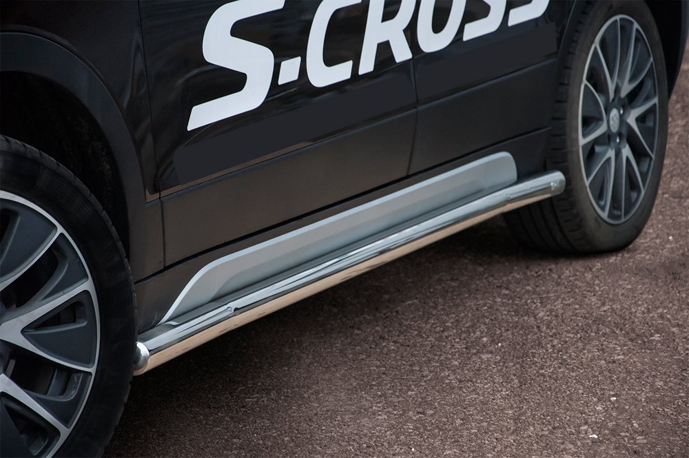 Marchepieds Suzuki SX4 S-CROSS (2013 - 2016) - Rond Latéraux -