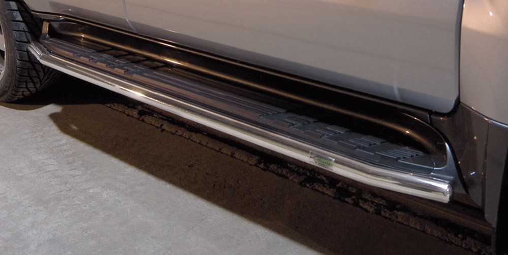 Marchepieds Toyota Land Cruiser 120 (2002-2009) - Rond Latéraux -