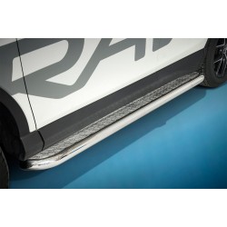 Marchepieds Toyota RAV4 (2015 -) - Plat avec plaque anti-dérapante -