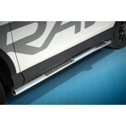 Marchepieds Toyota RAV4 (2015 -) - Latéraux Profilé diamètre 76 mm -