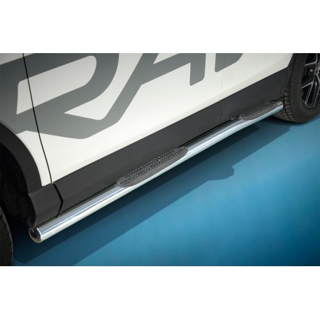 Marchepieds Toyota RAV4 (2015 -) - Latéraux avec revêtement en plastique anti-dérapant -