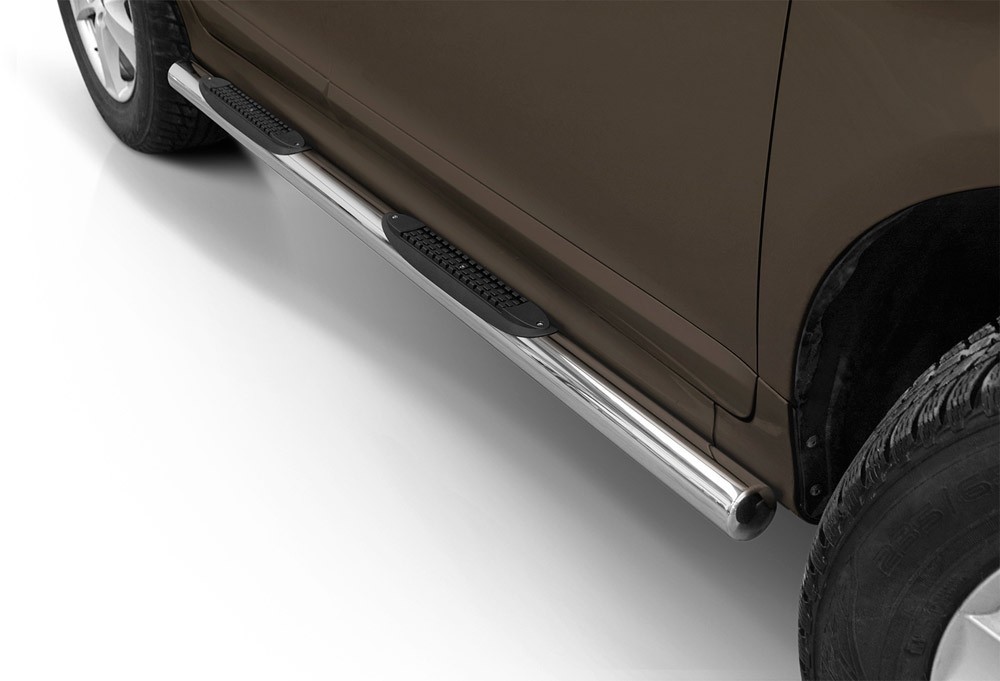 Marchepieds Volvo XC60 (2014-) - Latéraux avec revêtement en plastique anti-dérapant -