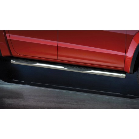 Marchepieds VW Amarok (2016-) - Latéraux avec revêtement en plastique anti-dérapant -