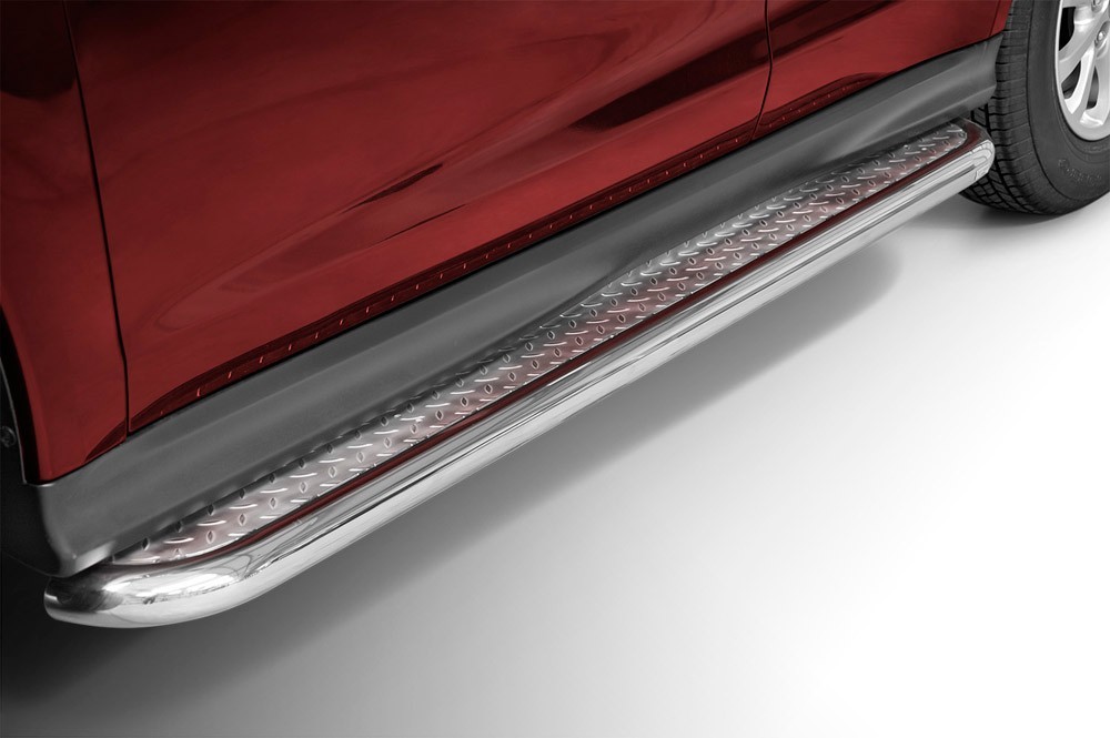 Marchepieds Mitsubishi ASX (2017-) - Plat Avec Plaque Anti Dérapante -