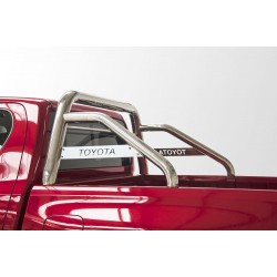Rollbar Toyota Hilux (2015-) - Arceau de benne avec barre de protection et plaque avec inscription TOYOTA -