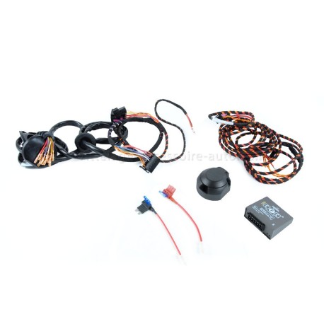 Attelage Skoda Octavia 3 + faisceau multiplexé spécifique [Rotule avec outils]