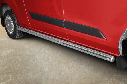 Marchepieds Ford Transit Custom Long (2018-) - Rond Latéraux -