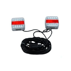 Kit de signalisation arrière LED  avec plot magnétique 12 m