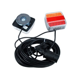 Kit de signalisation arrière LED  avec plot magnétique 7.5 m