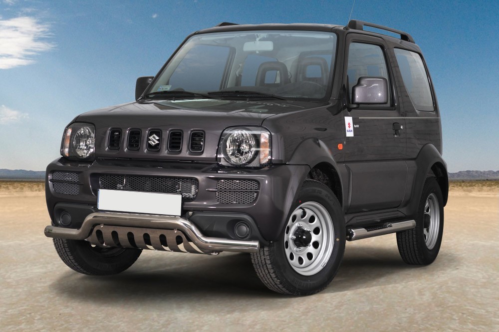 Barre pare-buffle avec grille de protection Suzuki Jimny (2005-2012)