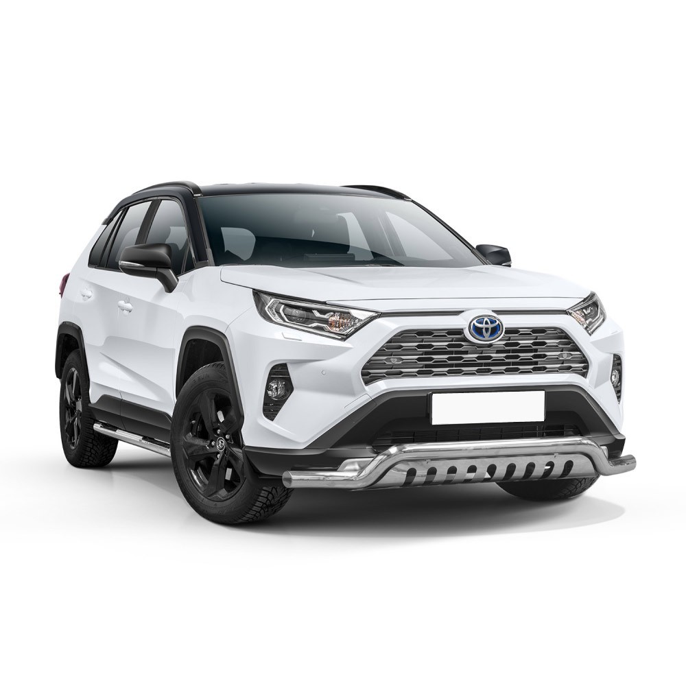 Barre pare-buffle avec plaque de protection Toyota RAV4 (2018-)