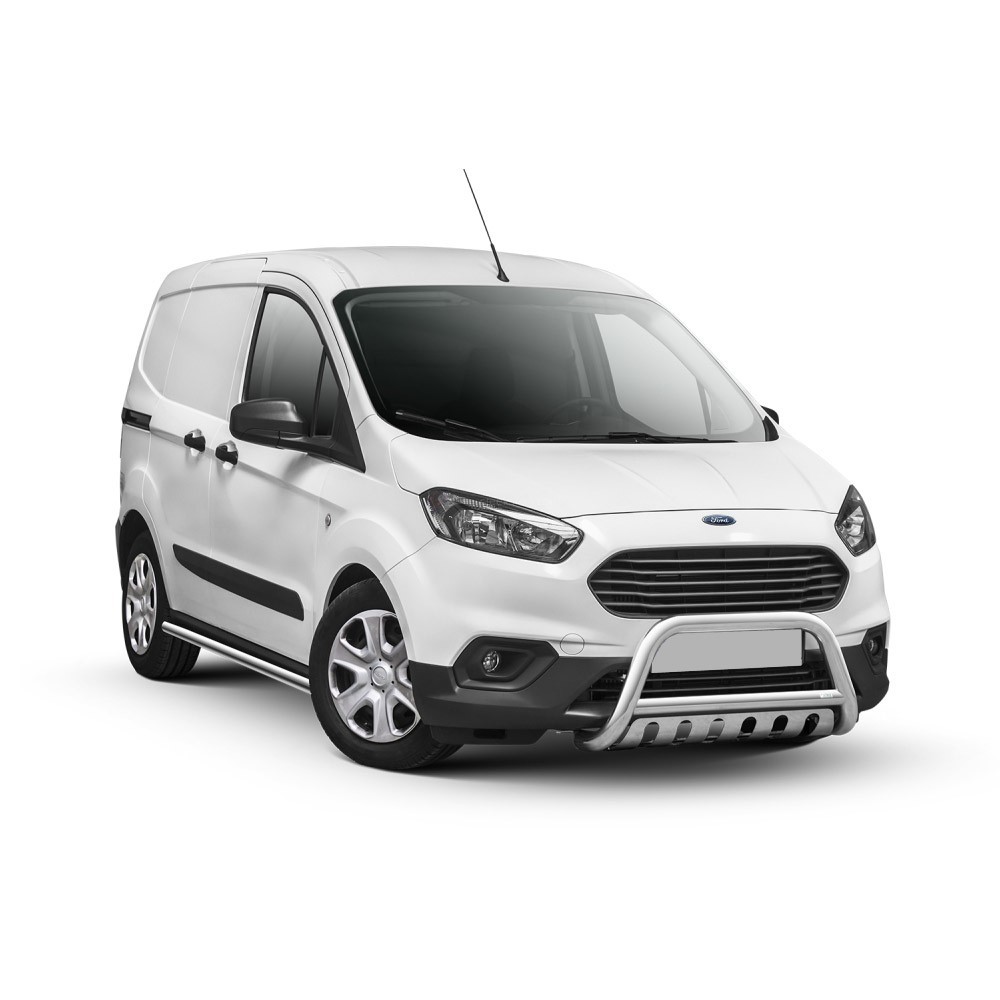 Pare-buffle avec plaque de protection Ford Courier (2018-)