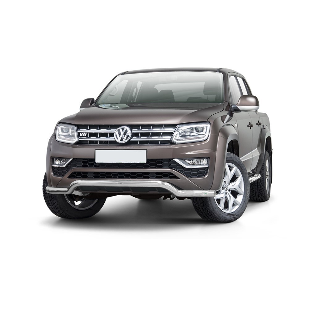 Barre pare-buffle Volkswagen Amarok V6 avec plaque de protection d'origine (2016-)