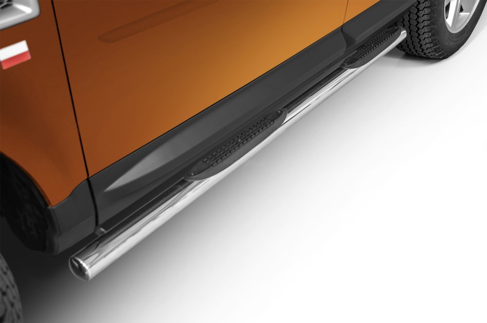 Marchepieds Freelander II (2007-) - Latéraux avec revêtement en plastique anti-dérapant -