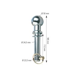  CHAPE MIXTE 4 TROUS 1.5 TONNES