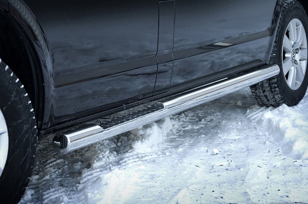 Marchepieds VW T6 Court L1 empattement 3m (2015-) - Latéraux Profilé -