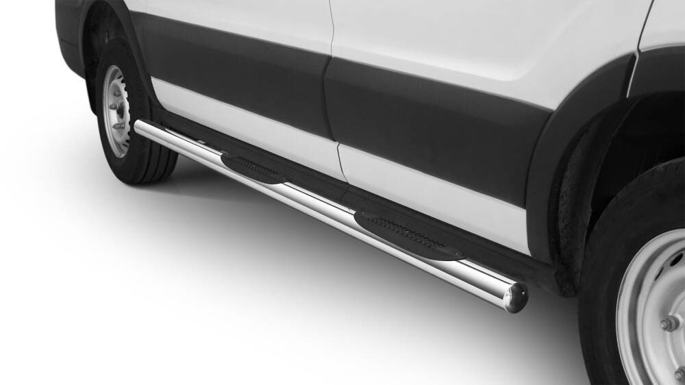 Marchepieds Ford Transit L3 Long (2014 -) - Latéraux avec revêtement en plastique anti-dérapant -