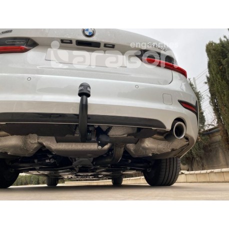 Attelage BMW Série 3 (F30, F35 et F80) Berline à partir de 2/2012 [Rotule avec outils]