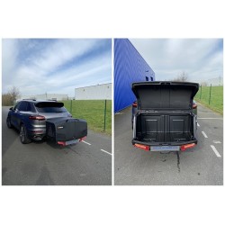 Coffre de rangement sur attelage ReCargo