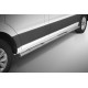 Marchepieds VW Crafter Court (2017-) - Latéraux avec revêtement en plastique anti-dérapant -