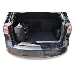 VW GOLF PLUS 2008-2012 PACK DE SACS 4 PAR