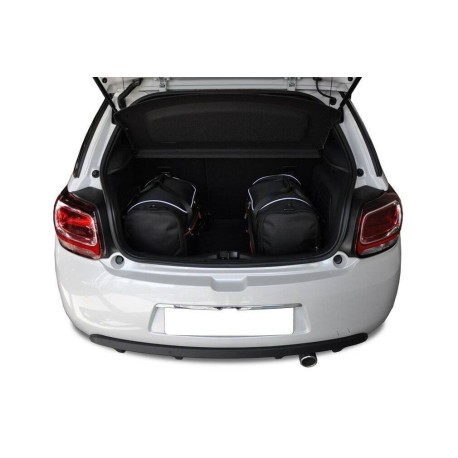 CITROEN DS3 HATCHBACK 2009-2016 PACK DE SACS 3 PAR