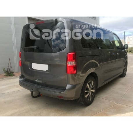 Attelage Peugeot Expert fourgonnette et Traveller à partir du 4/2016 [Rotule sans outils]