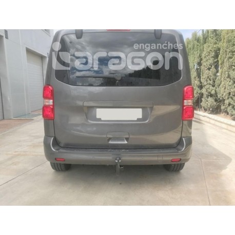Attelage Peugeot Expert fourgonnette et Traveller à partir du 4/2016 [Rotule sans outils]