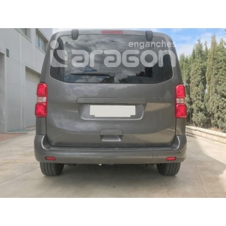 Attelage Peugeot Expert fourgonnette et Traveller à partir du 4/2016 [Rotule sans outils]