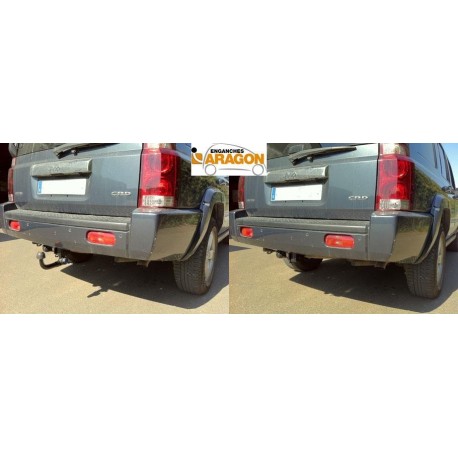  ATTELAGE JEEP COMMANDER À PARTIR DE 2006 [ROTULE AUTOMATIQUE]