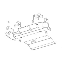 Platine avec Treuil Electrique (Câble Acier) pour Ford Ranger (2007-2012)