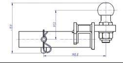  CHAPE MIXTE 4 TROUS 1.5 TONNES